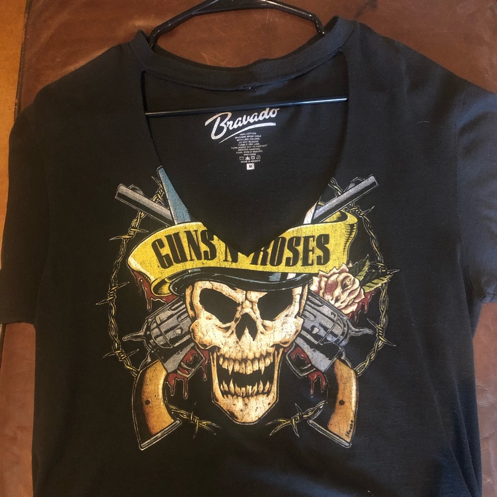 Cut out band tee